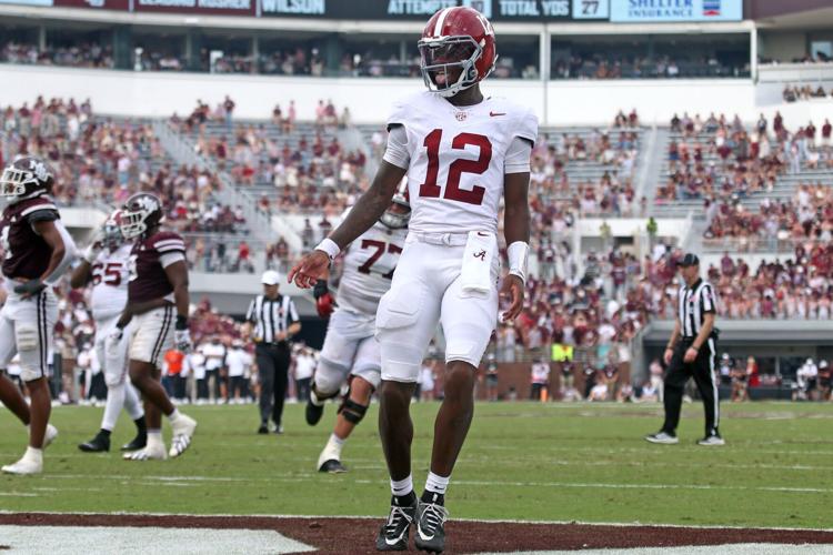 NCAA Football: Alabama at Mississippi State