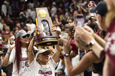 South Carolina Welcome Home Champs Basketball
