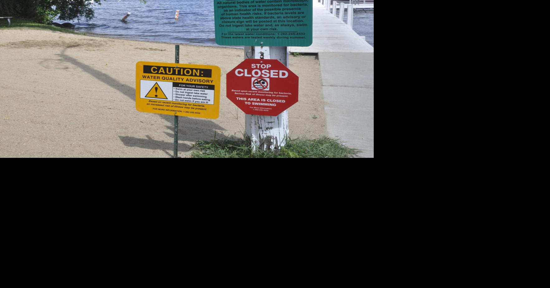 Officials staying 'calm' after lake bacteria exceeds beachclosing levels