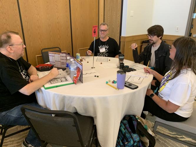 EGG Con II featured several gaming sessions where attendees had an opportunity to play a game of Dungeons & Dragons