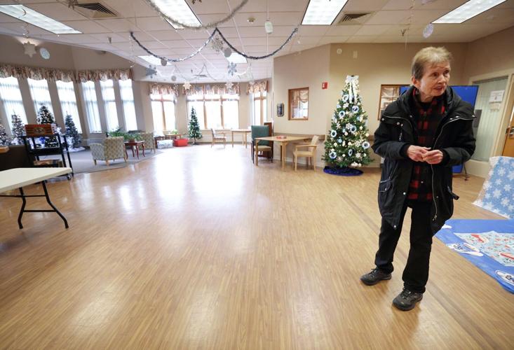 Alva in activity room