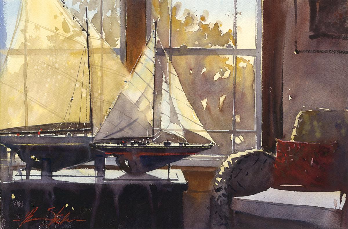 "The Yacht Club" by Ron Stocke