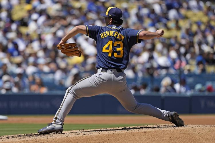 BASEBALL-MLB-LAD-MIL/