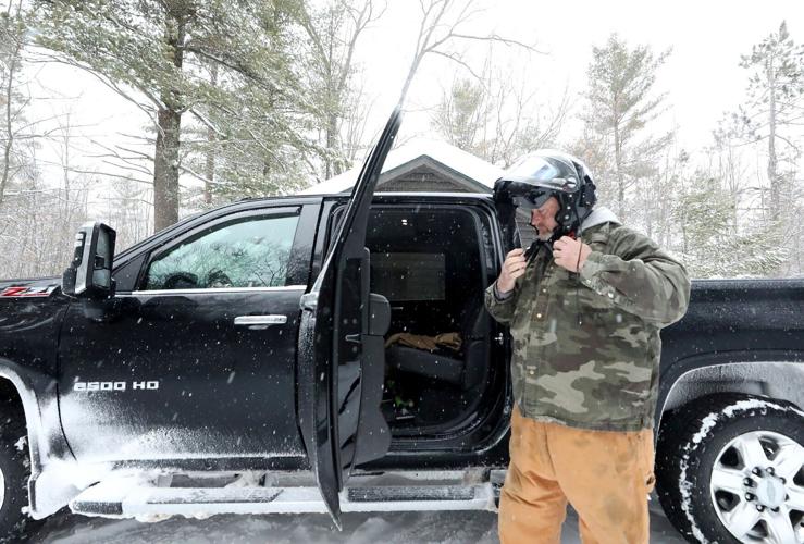The barricades of Lac du Flambeau