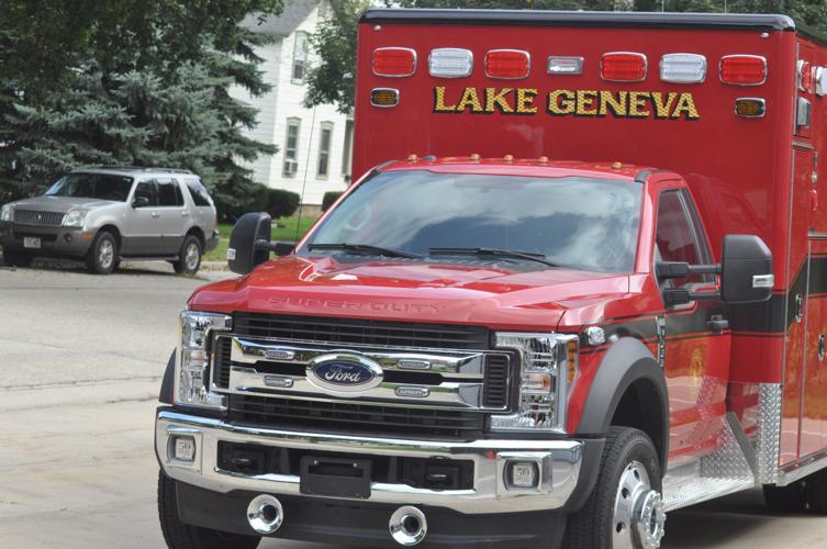 The Lake Geneva Fire Department recently received a new ambulance