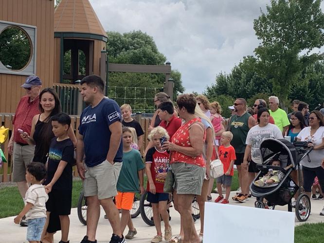 Delavan residents enter the Never Say Never Playland