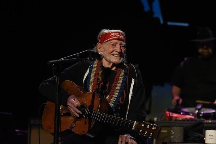 Willie Nelson performs at Farm Aid 2024