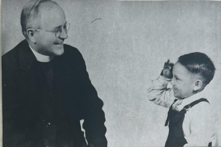 Rev. Snyder and Alex Thunder Horse
