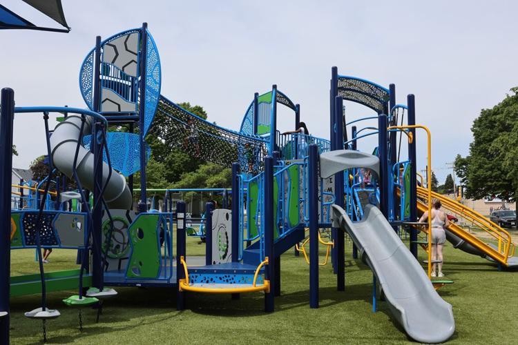 Lakeview Park's new playground officially opened June 7