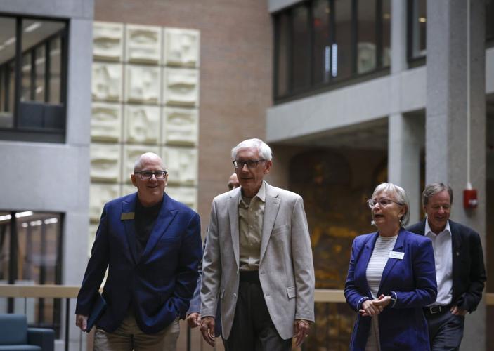 GOV. EVERS VISITS UWP