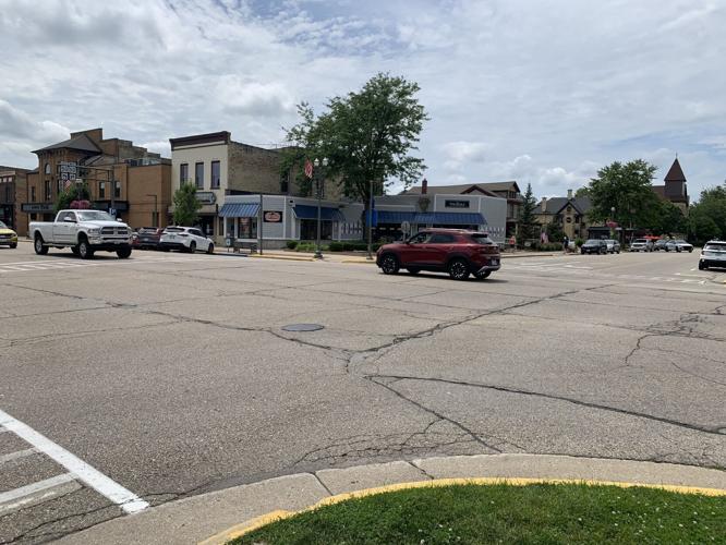 City officials are considering installing a bump-out near the corner of Geneva Street and Broad Street