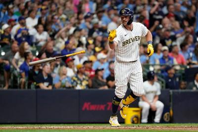 Reds Brewers Baseball