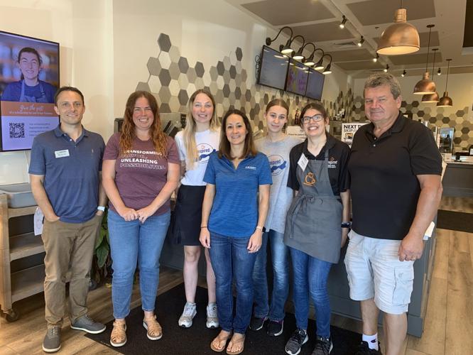 Representatives Kerry Ingredients partner with Inspired Coffee to supply the coffee shop with flavored drink blends and sryrups