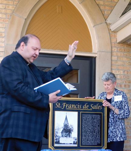 Father Danczyk at St. Francis