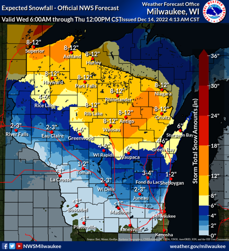 NWS Wisconsin expected snow totals.jpg