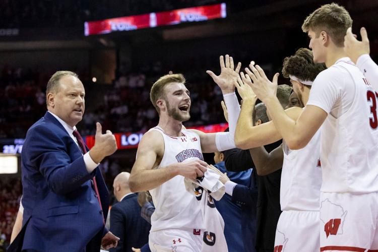 Tyler Wahl celebrates