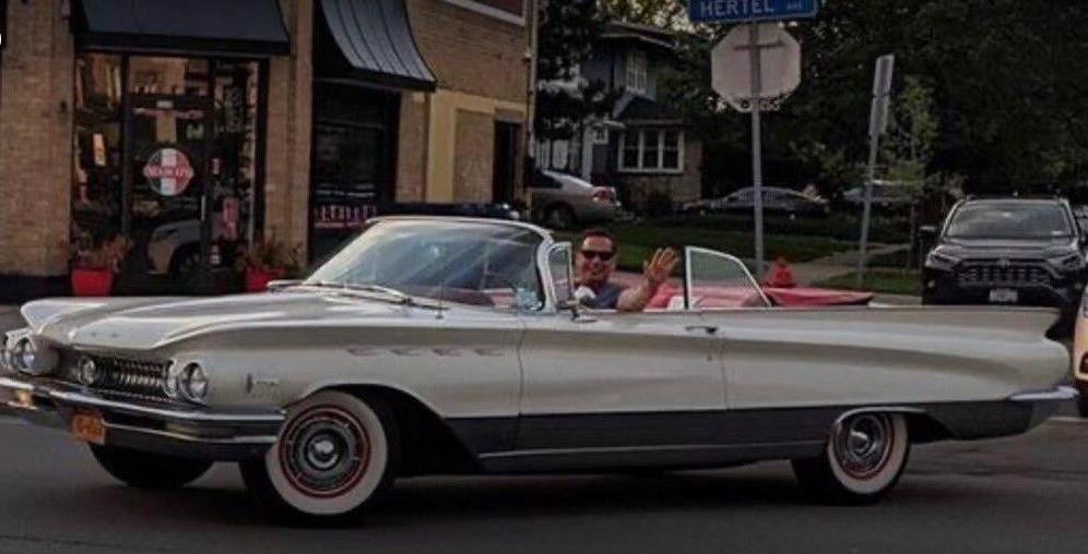 Joseph Bongiovanni in car