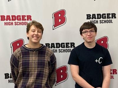 Badger High School students Erin Hensler and Joshua Schooley have been named National Merit Scholarship finalists