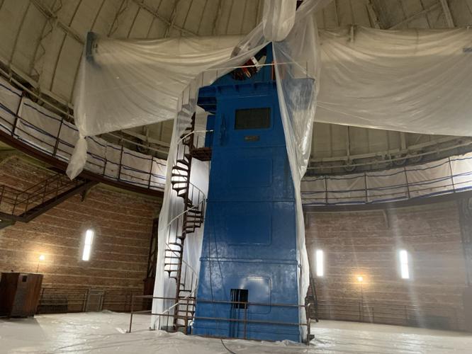 One of the highlights of the Yerkes Observatory tour will be the "great refractor" telescope