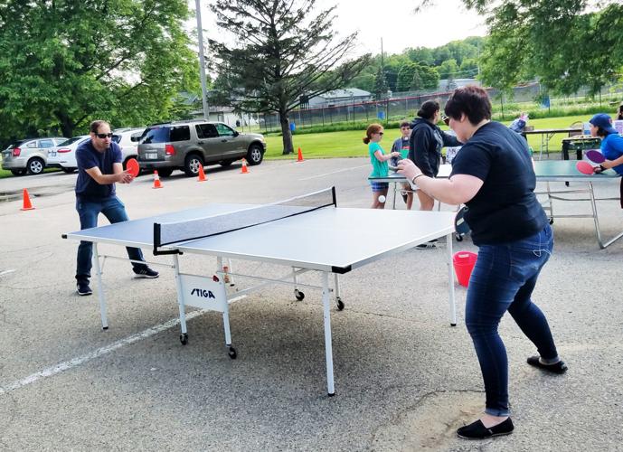 Ping pong at summer fest