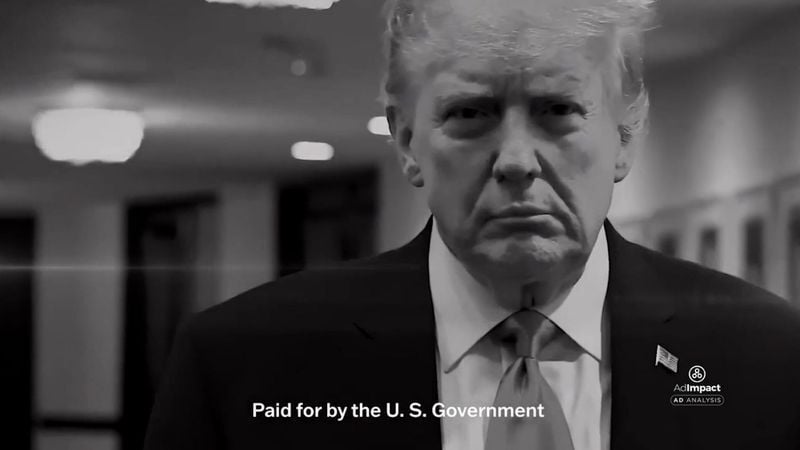 President Donald Trump launched another taxpayer-funded television ad ahead of the midterm election, warning of a "final battle."