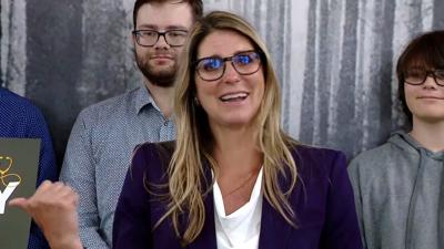 Kristin Lyerly announces Congressional candidacy, AP photo