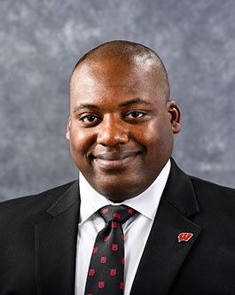 UW-Madison Marching Band Director Dr. Corey Pompey