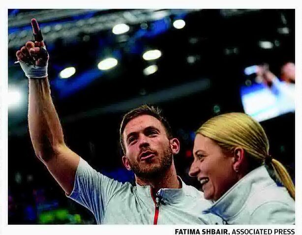 US reaches 1st mixed doubles final