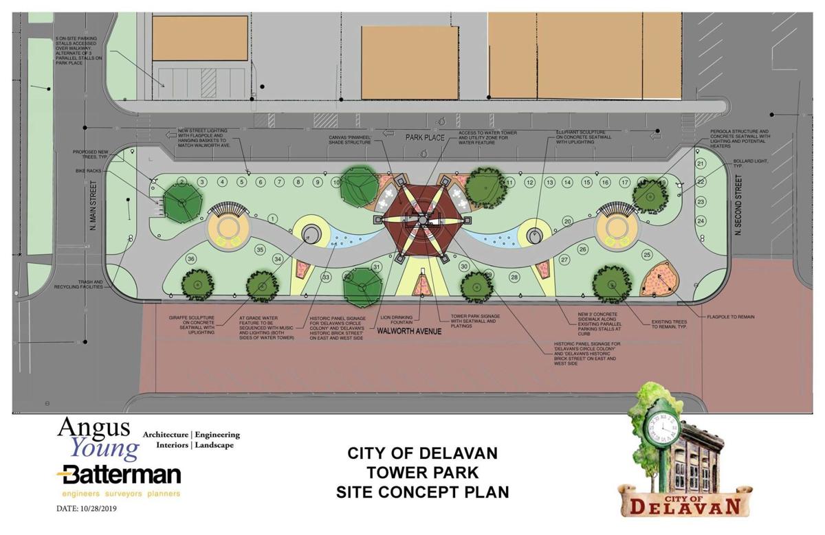 Tower Park renovation project plan