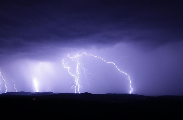Lightning in sky, generic file photo