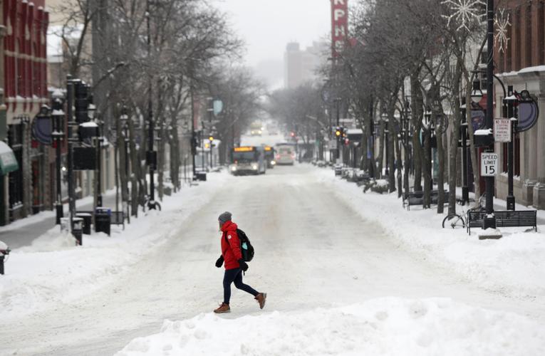 Winter storm hits Madison area