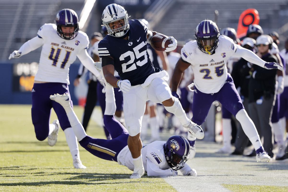 APTOPIX North Alabama BYU Football