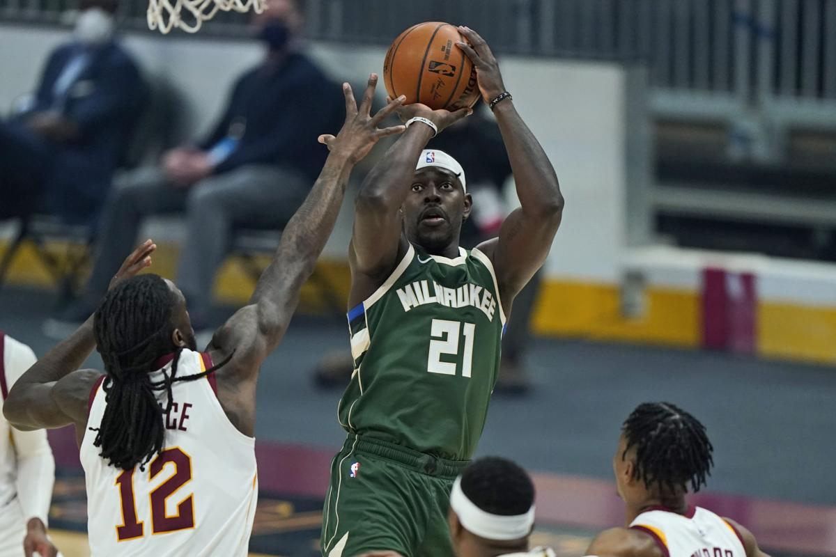 Jrue Holiday shoots, AP generic file photo