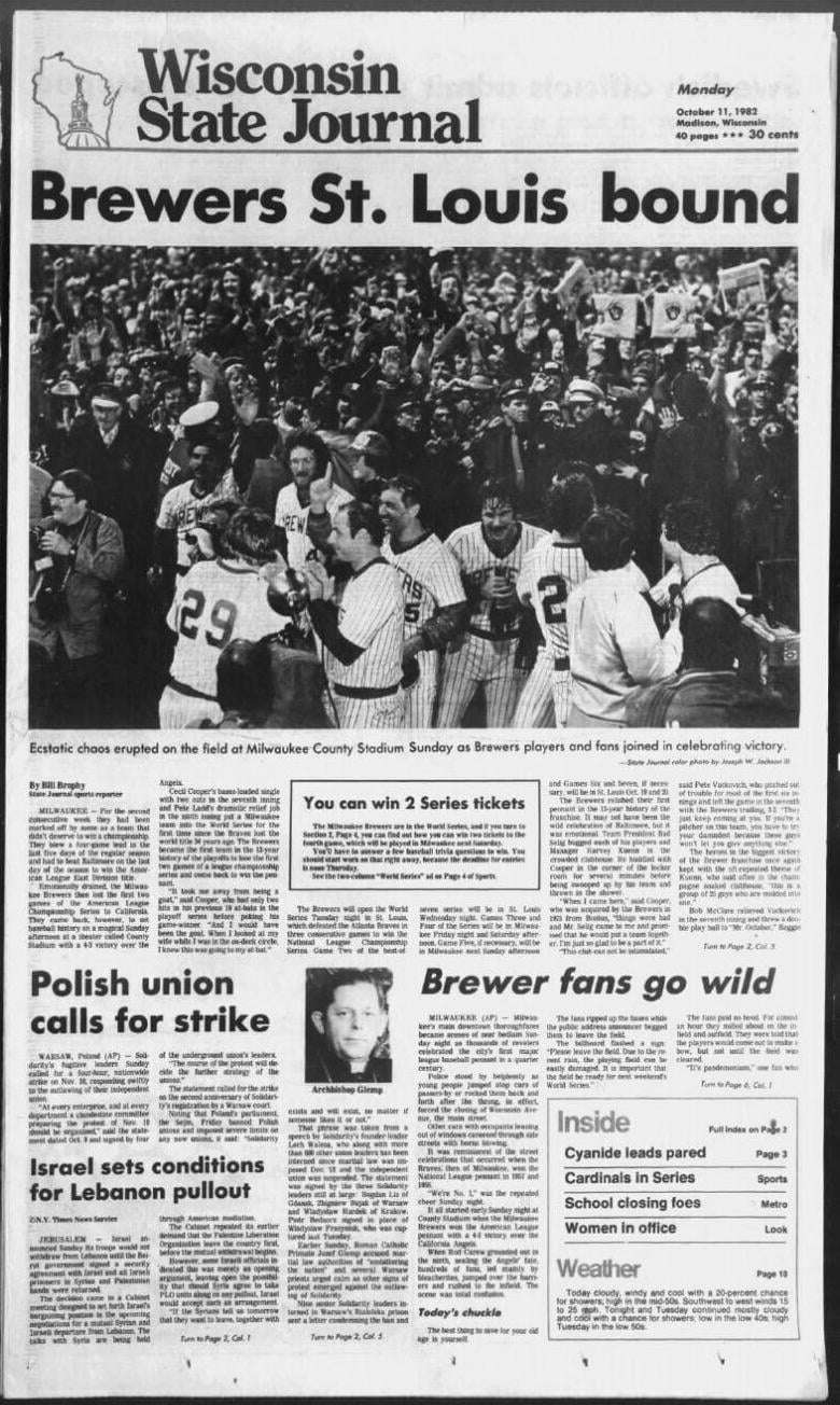 State Journal Page A1 from Oct. 11, 1982