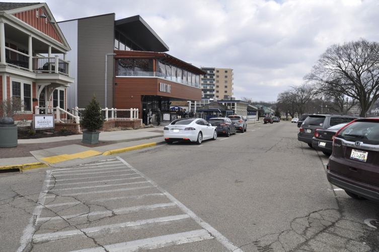 Wrigley Drive pedestrian plaza