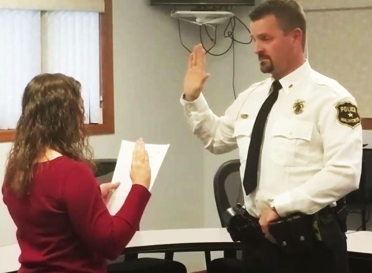Ryan Milligan sworn in as new Walworth Police Chief