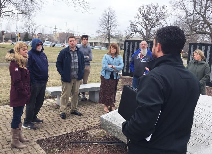 Echo Lake steering committee meets at the lake with city public works director