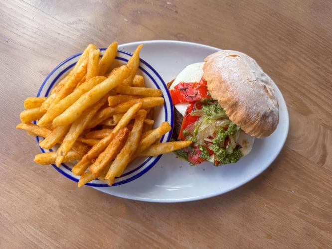 Pesto burger