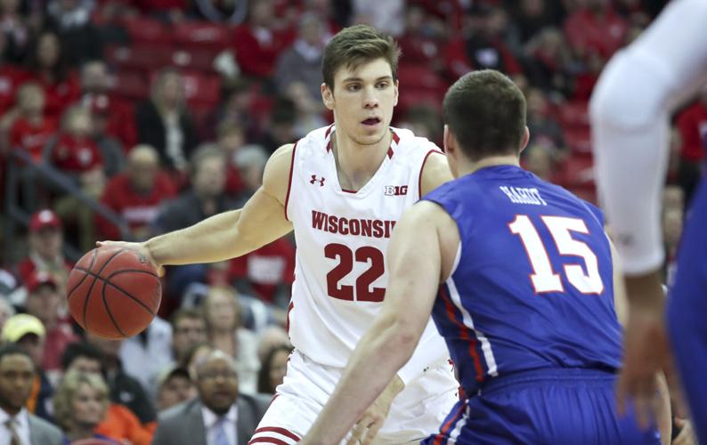 Ethan Happ action quarter century team