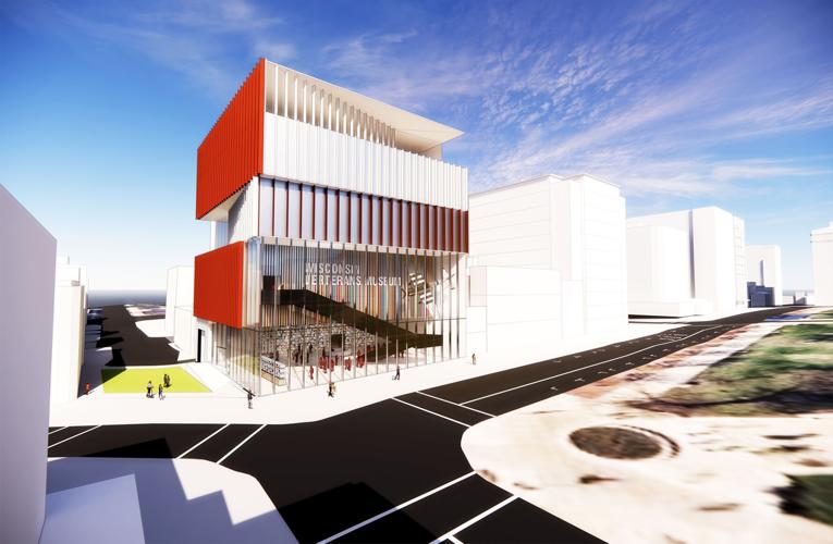 Veterans Museum exterior rendering