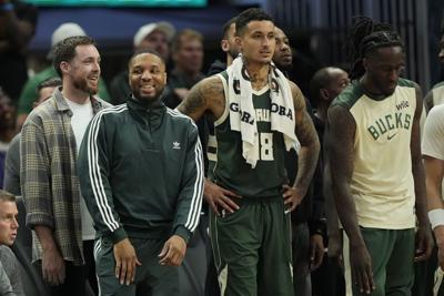 Timberwolves Bucks Basketball