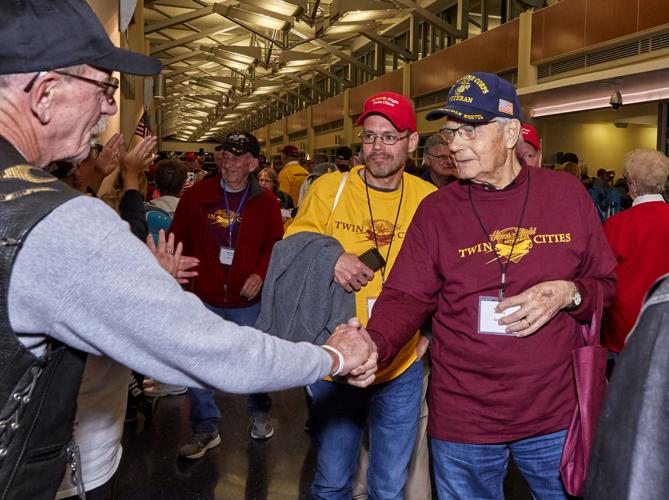 Welcome upon return at airport