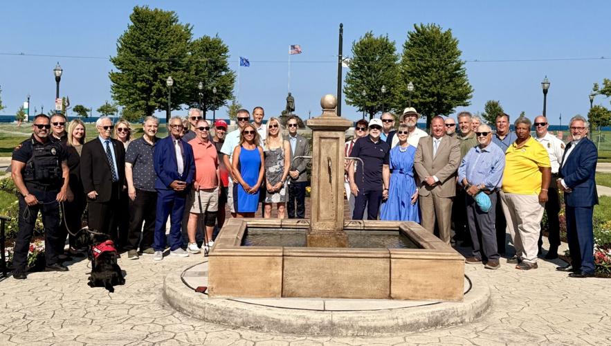 O. Fred Nelson Fountain dedication 2026