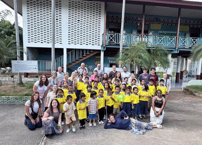 Tremper Travel Club visits school in Thailand