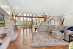 The luxurious living room