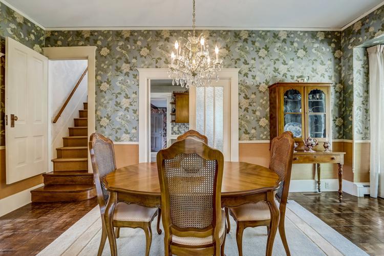 The dining room