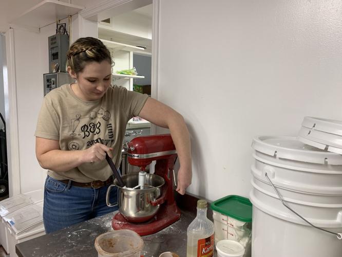 Abby Blada mixes up some baked treats