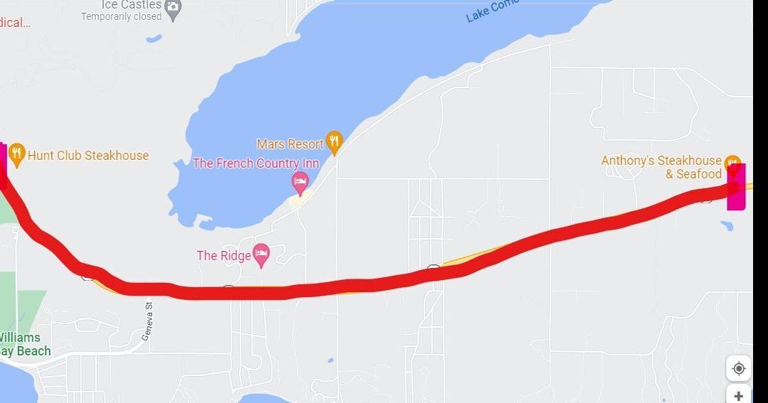 Road work set to begin on Highway 50 this week; at times there may be