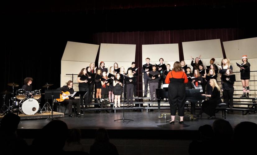 Williams Bay High School Concert Choir performs at the Winter Concert on Dec. 20