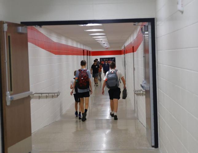 New science hallway
